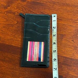 Tignanello Black Card Holder